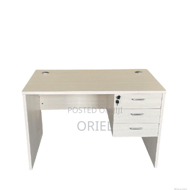 Office Desk White 120cm Office Study Desk - thumbnail 4