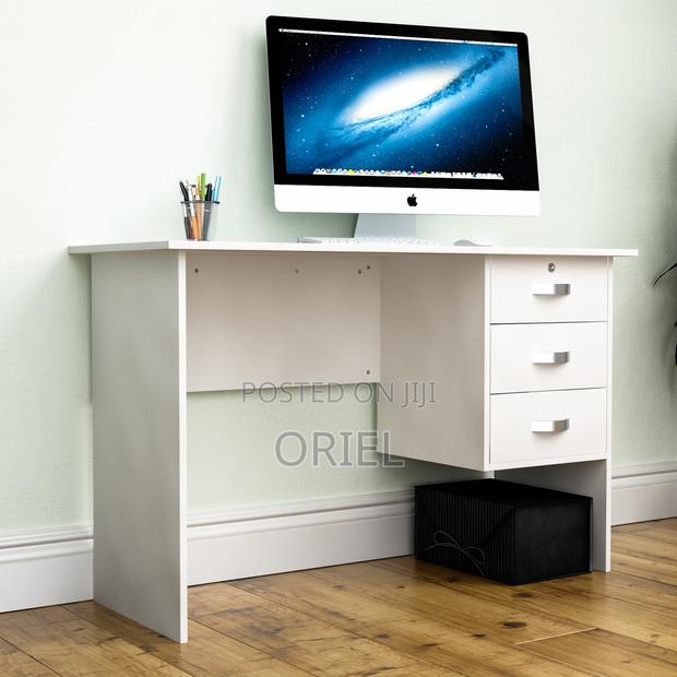 Office Desk White 120cm Office Study Desk - thumbnail 5