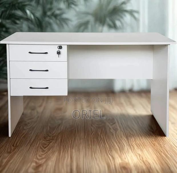 Office Desk White 120cm Office Study Desk - thumbnail 6