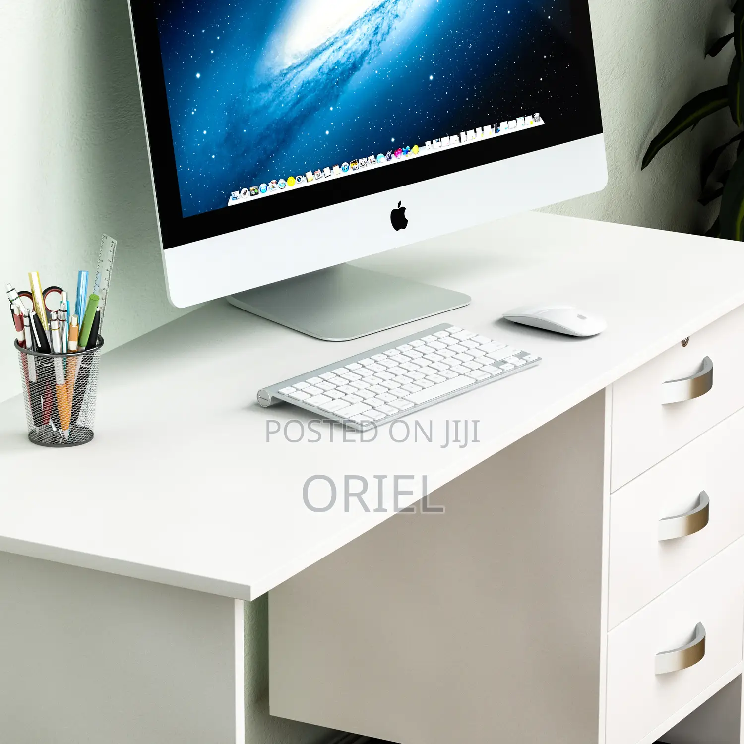 Office Desk White 120cm Office Study Desk