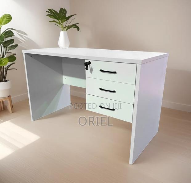 Office Desk White 120cm Office Study Desk - thumbnail 12