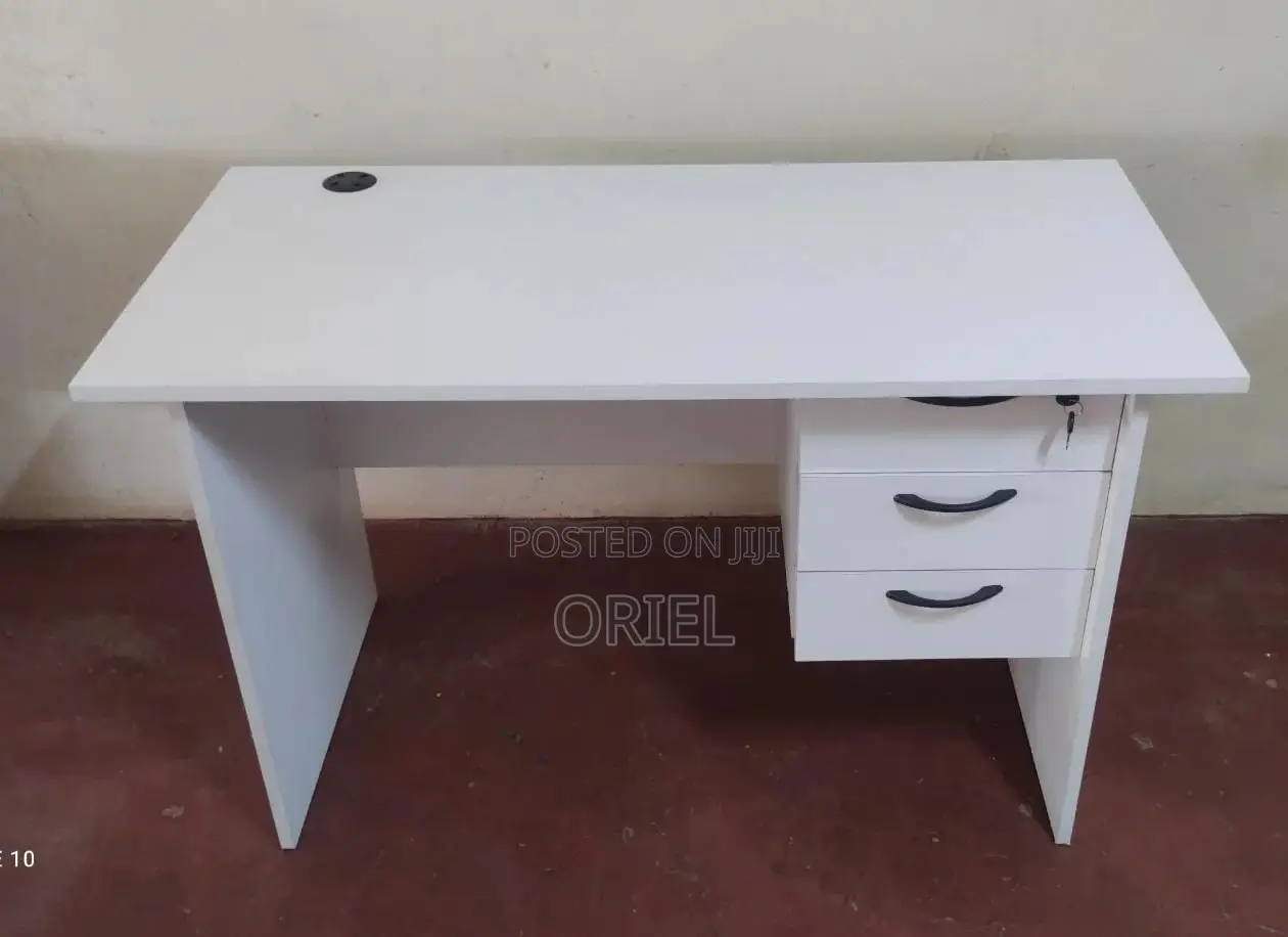 Office Desk White 120cm Office Study Desk