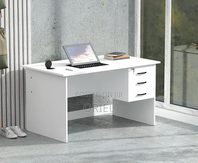 Office Desk White 120cm Office Study Desk