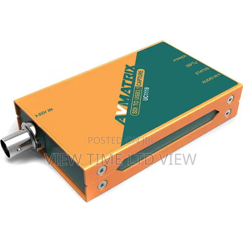Avmatrix Sdi/Hdmi to Usb 3.0 Type C Video Capture Device
