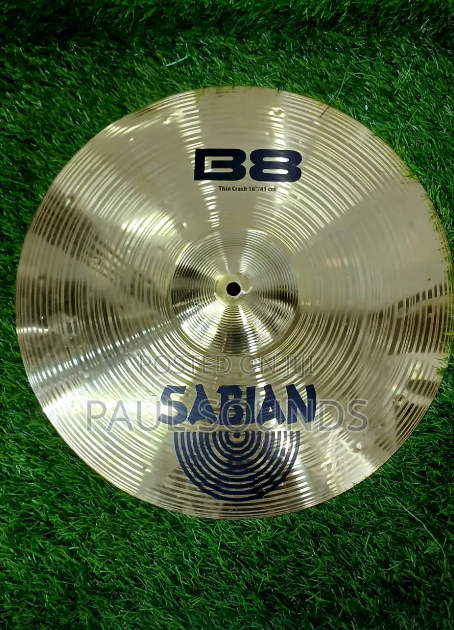 Sabian B8 16" Thin Crash Cymbal