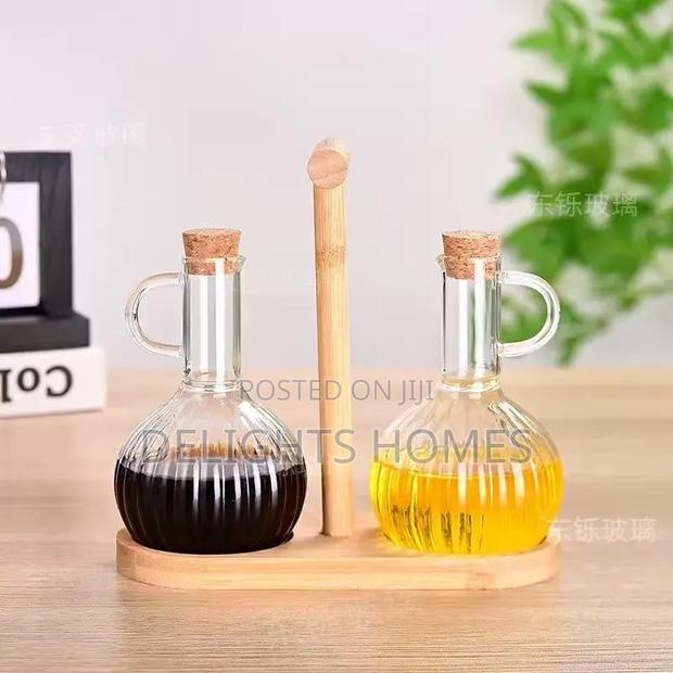 Glass Oil Pot Set_car - thumbnail 2