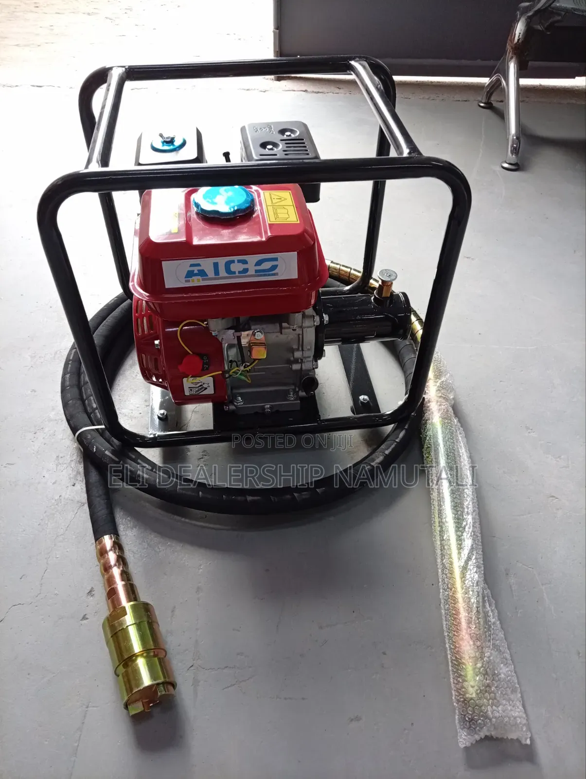 Aico 8hp Petrol Concrete Poker Vibrator With 45mm Flexible Shaft
