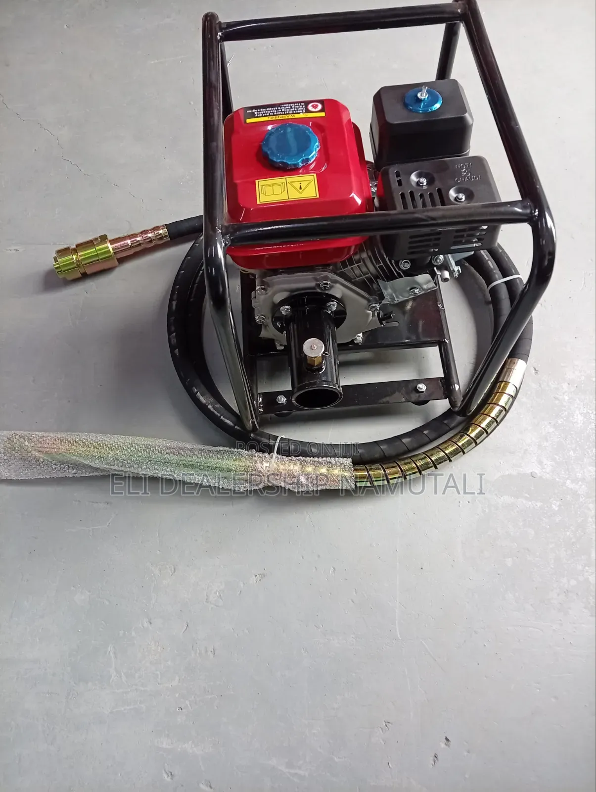 Aico 8hp Petrol Concrete Poker Vibrator With 45mm Flexible Shaft
