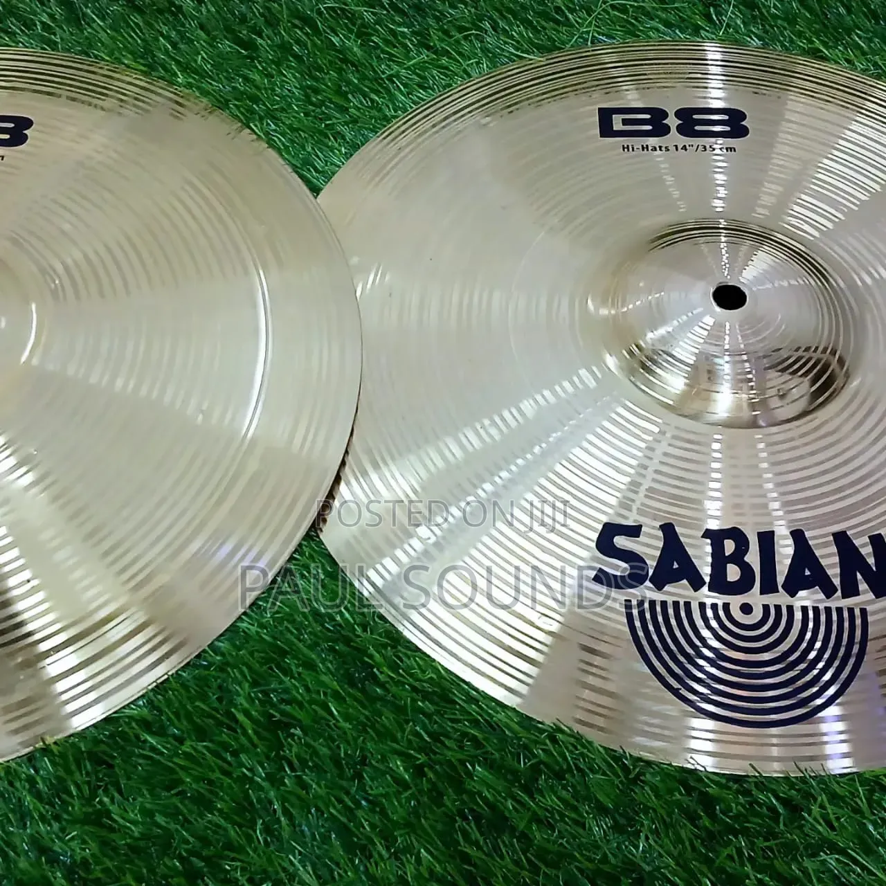 Sabian B8 14" Hi-Hat Cymbals Pair