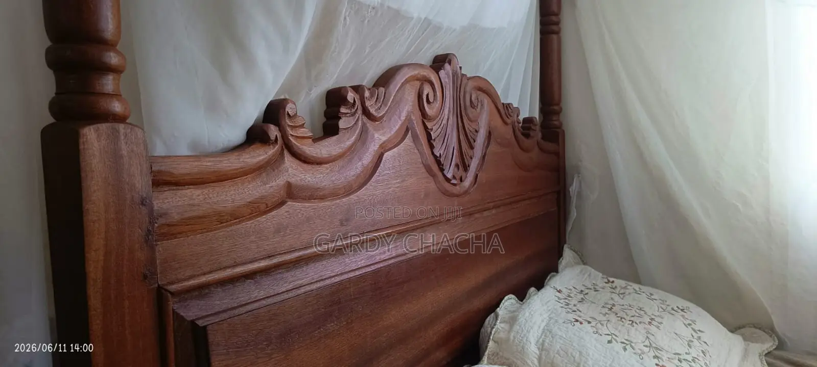 4 by 6 Mahogany Bed Athi River Kenya