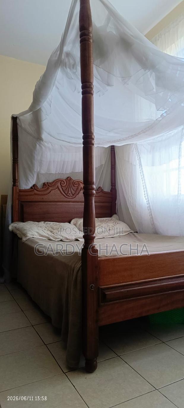 4 by 6 Mahogany Bed Athi River Kenya - thumbnail 4
