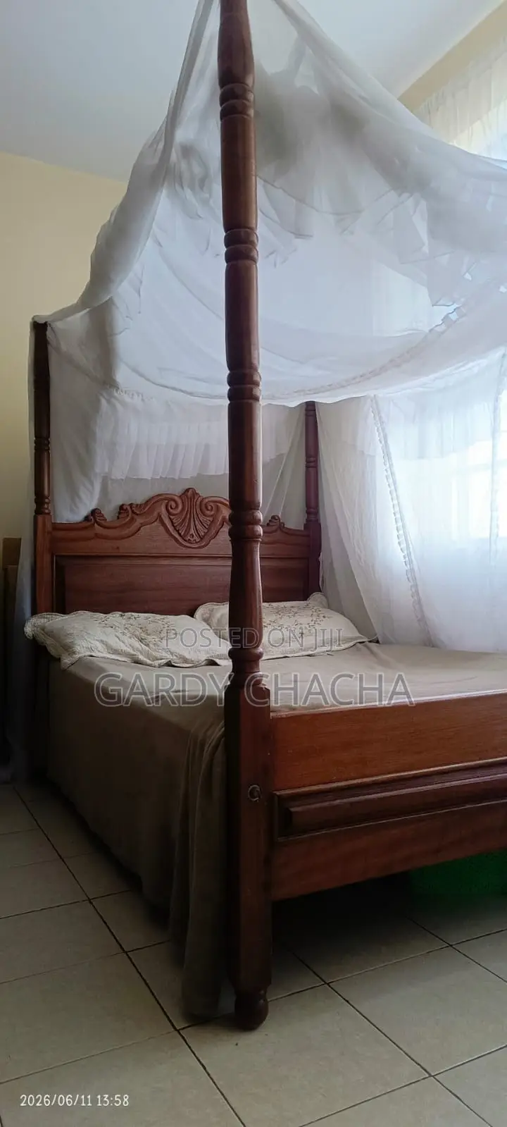 4 by 6 Mahogany Bed Athi River Kenya