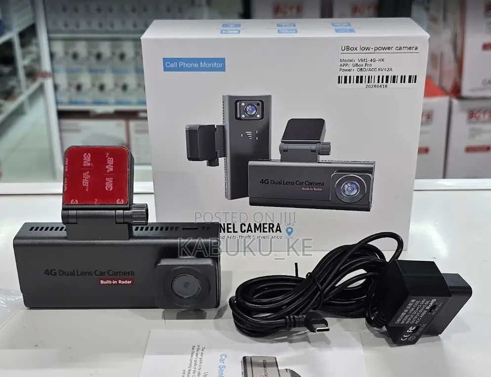Vehicle 4g Simcard Online Dashcam Camera With Rear and Front