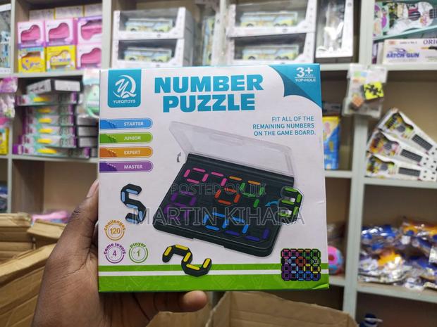 Number Puzzle Game - main view
