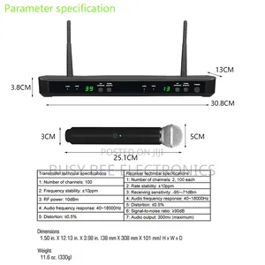 Blx288e/Beta58a Wireless Vocal Microphone Uhf System