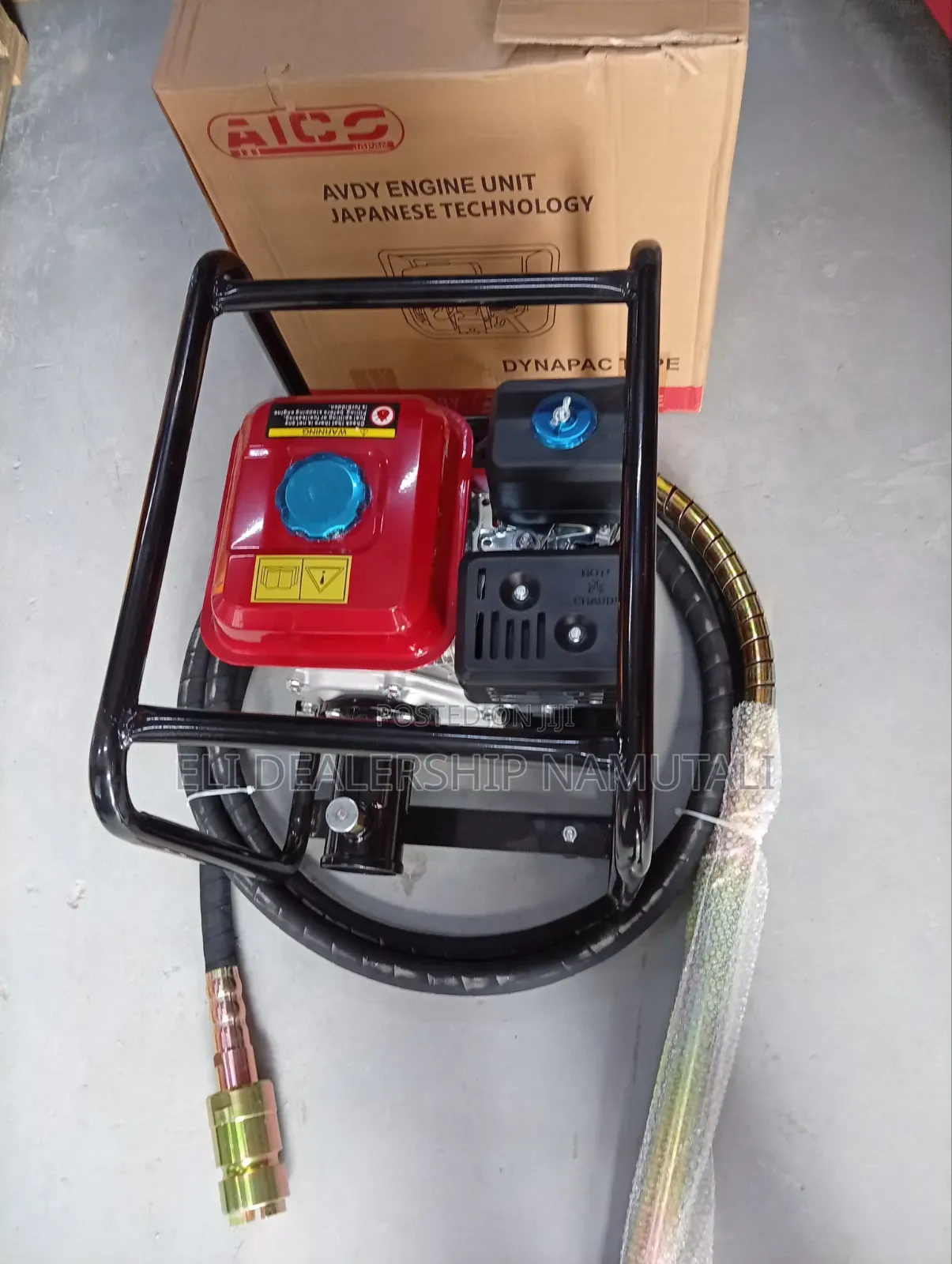 Aico 8hp Concrete Vibrator Machine Complete With 45mm Poker