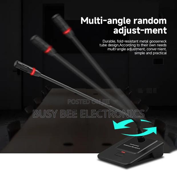 Table Mounted Corded Voice Condenser Mic - thumbnail 2