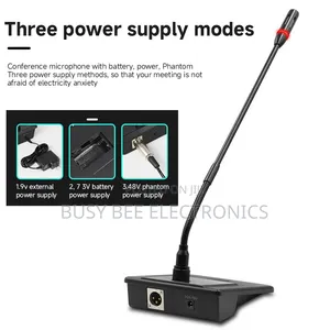 Table Mounted Corded Voice Condenser Mic