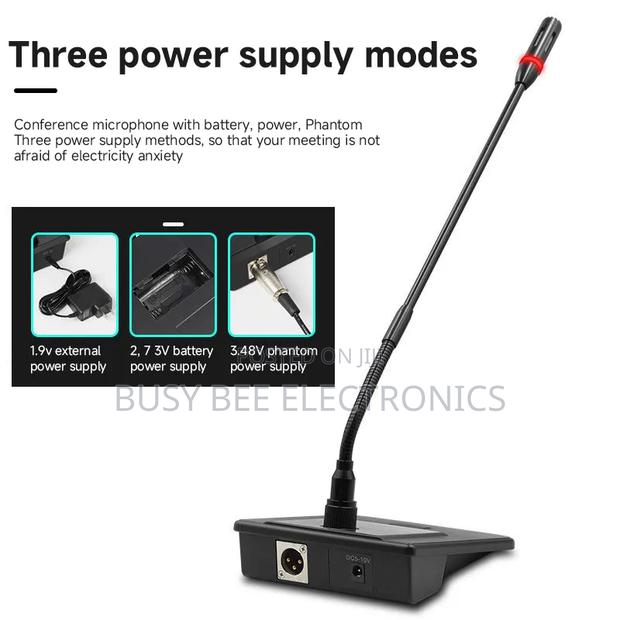 Table Mounted Corded Voice Condenser Mic - thumbnail 3