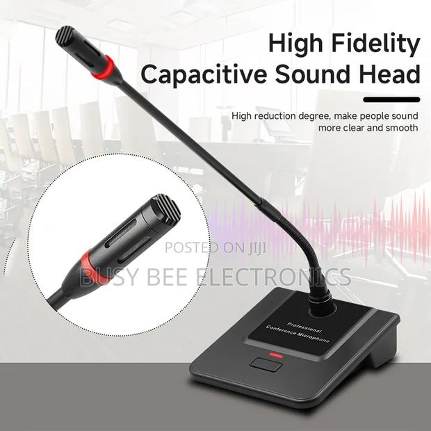 Table Mounted Corded Voice Condenser Mic - thumbnail 4