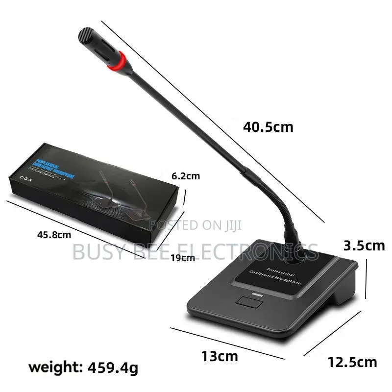 Table Mounted Corded Voice Condenser Mic
