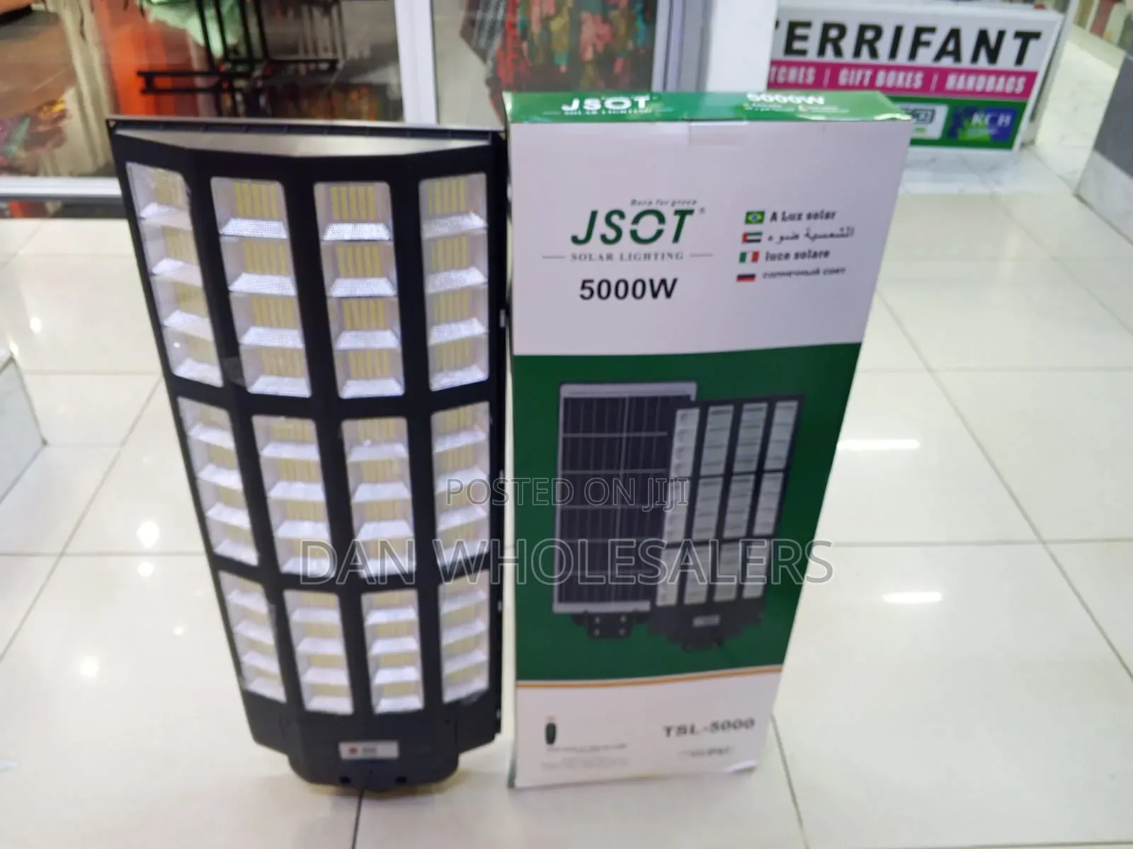 Jsot 5000w Solar Lighting TSL-5000 Street Lamp