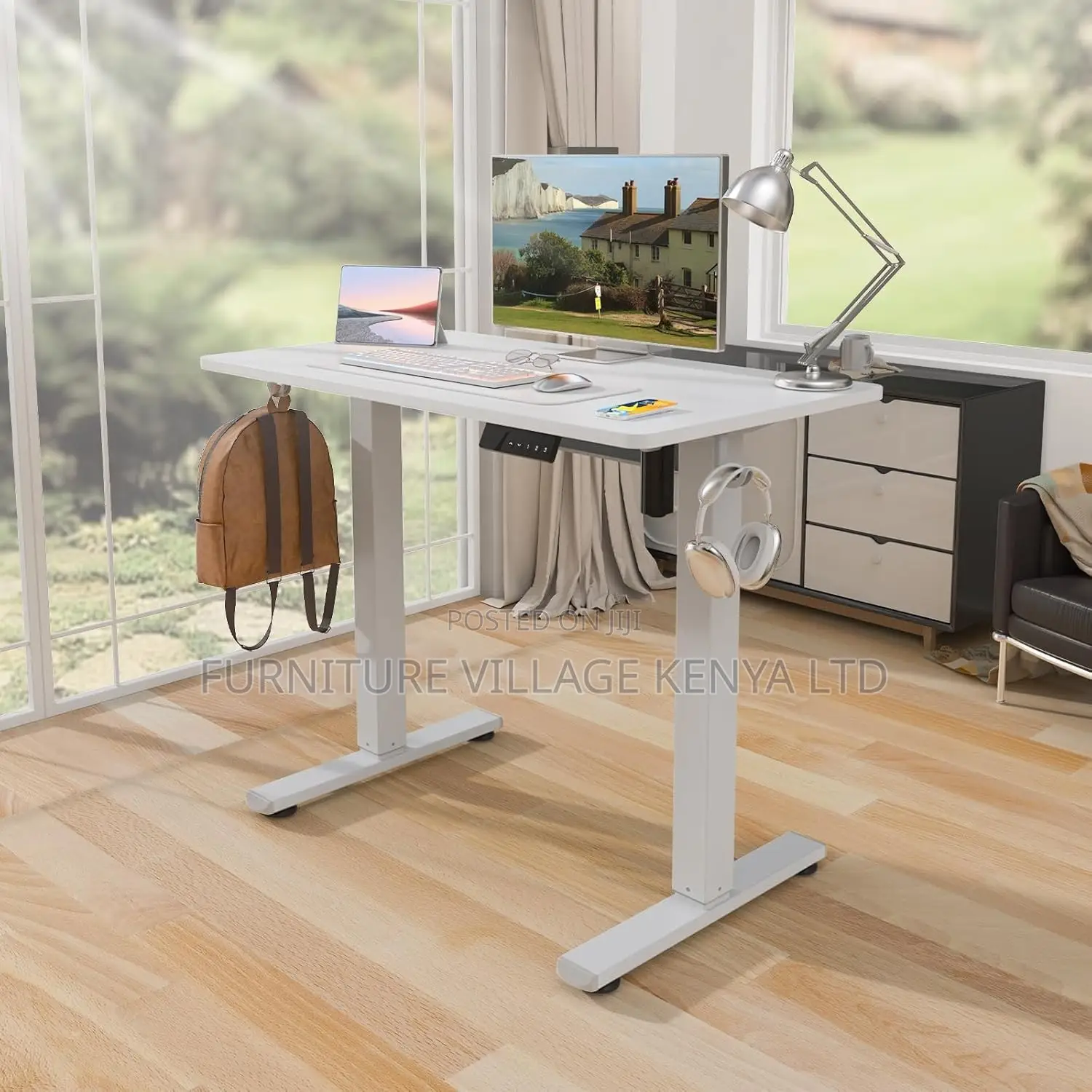 Ergonomic Computer Electric Desk.