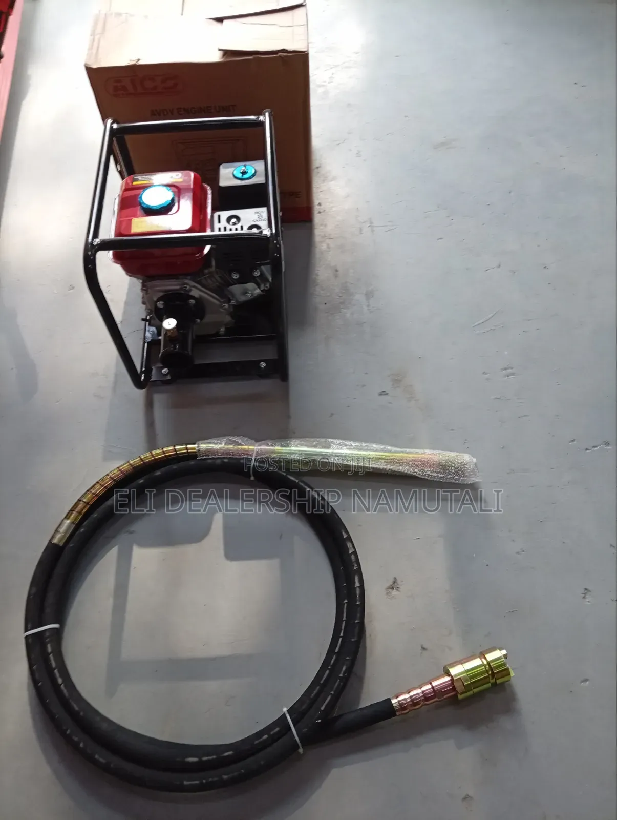 Aico 8hp Gasoline Poker Vibrator Complete Unit With 45mm Needle