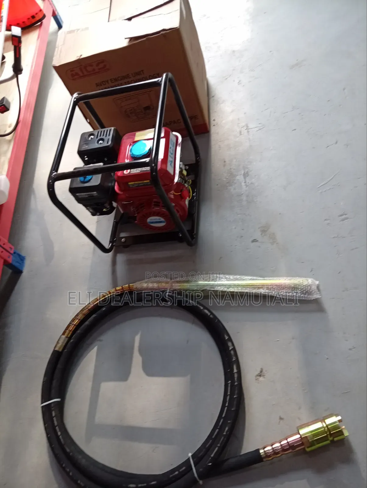 Aico 8hp Gasoline Poker Vibrator Complete Unit With 45mm Needle