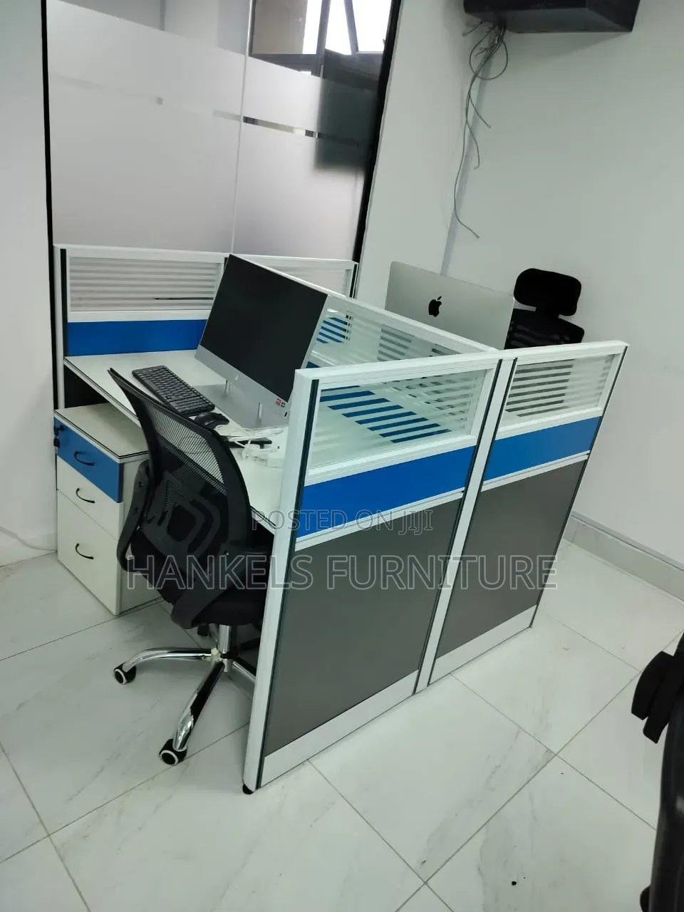 2-Way Office Workstation: Dual Team Desk Systems