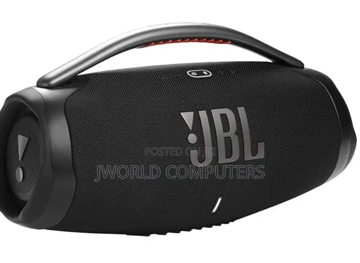 Jbl Boombox 3 Portable Bluetooth Speaker (Black)