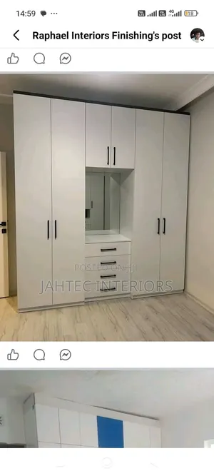 Wordrobe Fitting With MDF and Partical Board
