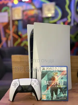 Ps5 Standard Disc Version + 1 Controller + 1 Game Battlefield 2042