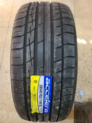 285 /45 R22 Accelera Tyres 114v X/L Made in Indonesia