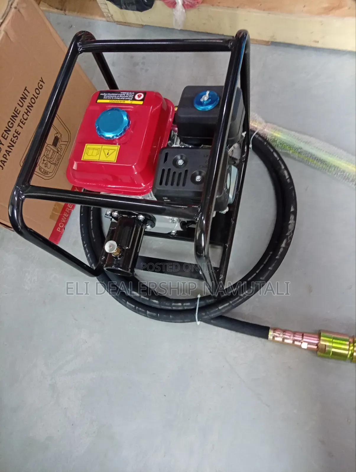 Industrial Aico 8hp Concrete Vibrator With Heavy-Duty 45mm Poker Shaft