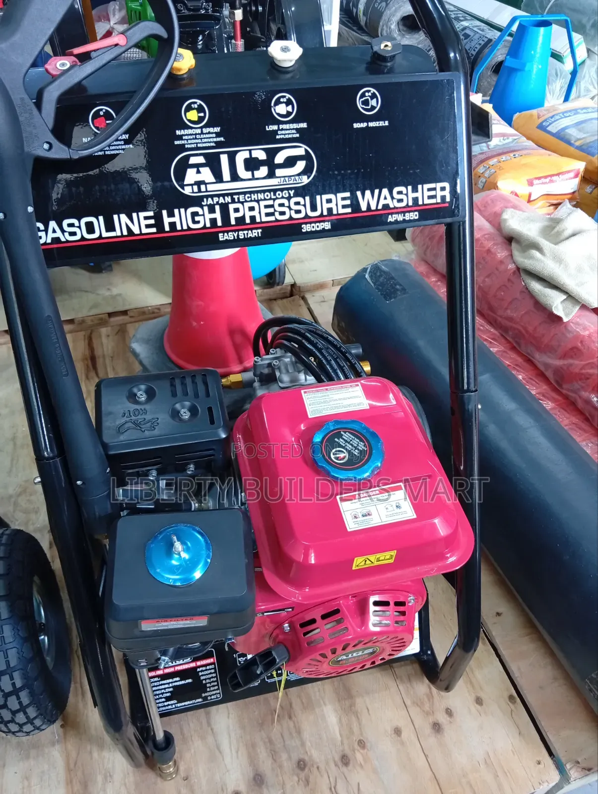 Petrol Pressure Washer 3600psi