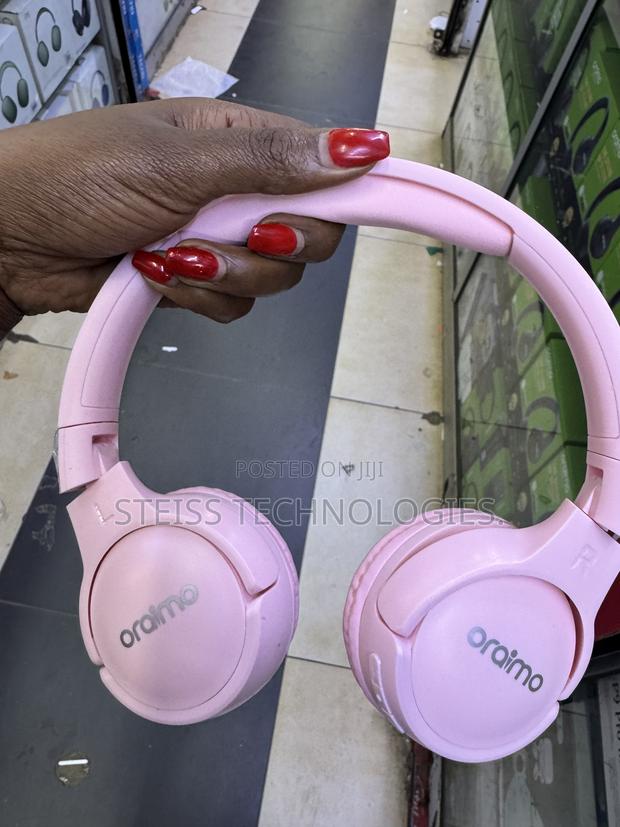 Pink Oraimo Wireless Headphones - thumbnail 2