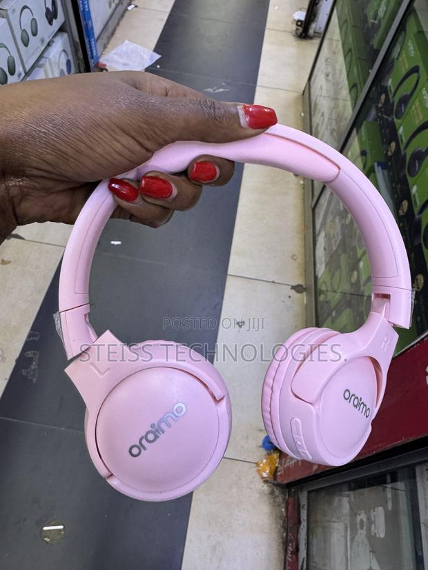 Pink Oraimo Wireless Headphones - thumbnail 3