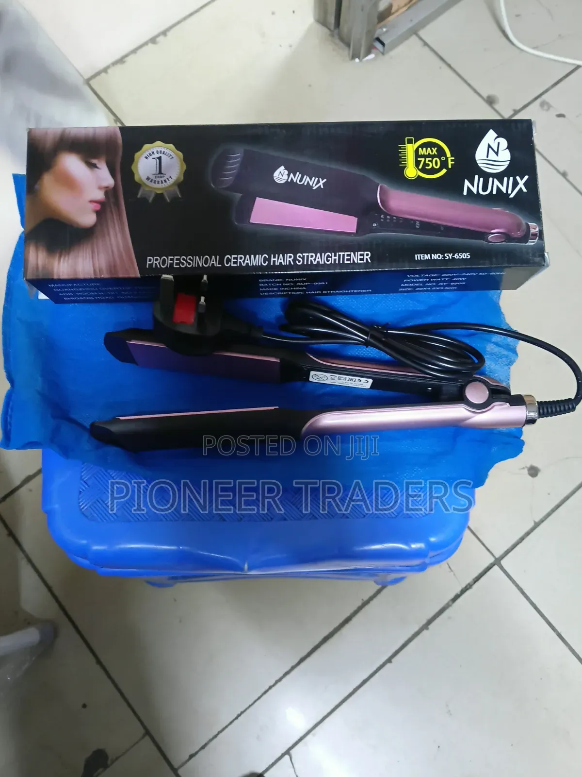 Hair Straightener Nunix Professional