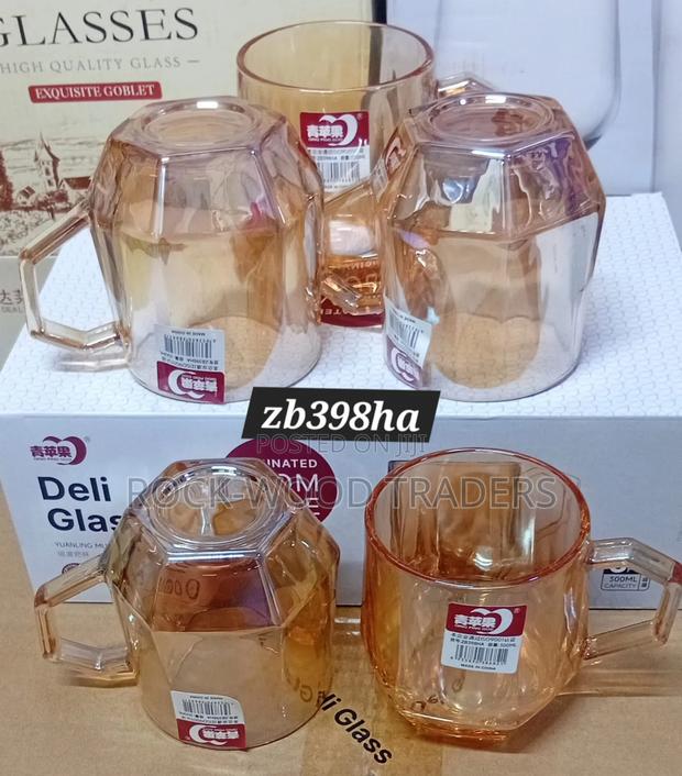 Golden Tea Mug 6pcs
