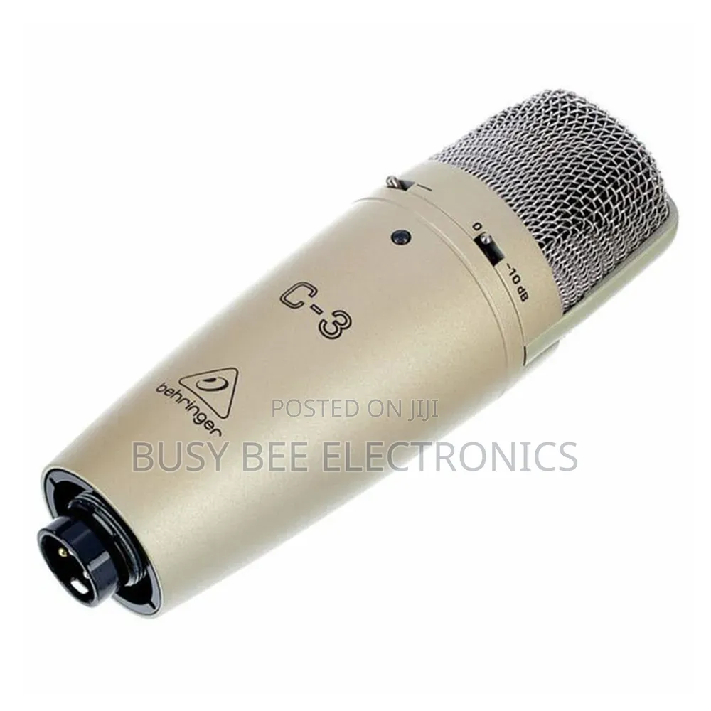 Behringer C-3 Condenser Microphone With Swivel Stand Mount