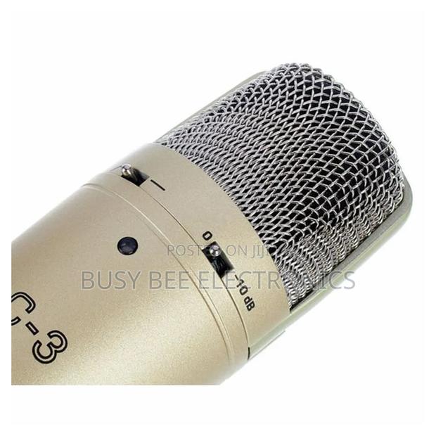 Behringer C-3 Condenser Microphone With Swivel Stand Mount - thumbnail 2