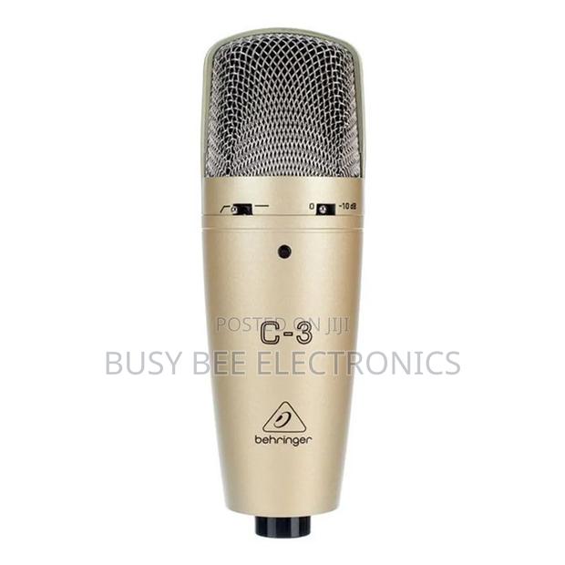 Behringer C-3 Condenser Microphone With Swivel Stand Mount - thumbnail 4