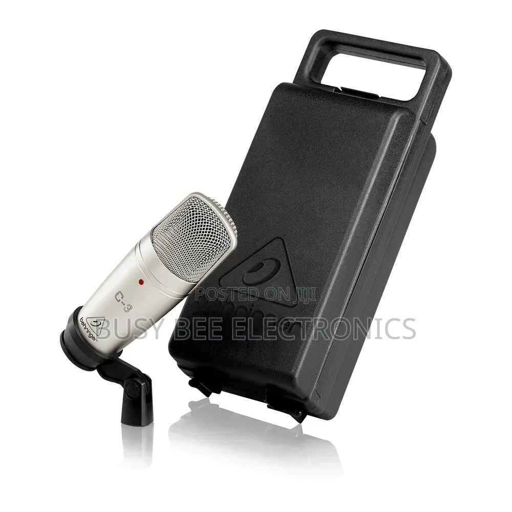 Behringer C-3 Condenser Microphone With Swivel Stand Mount
