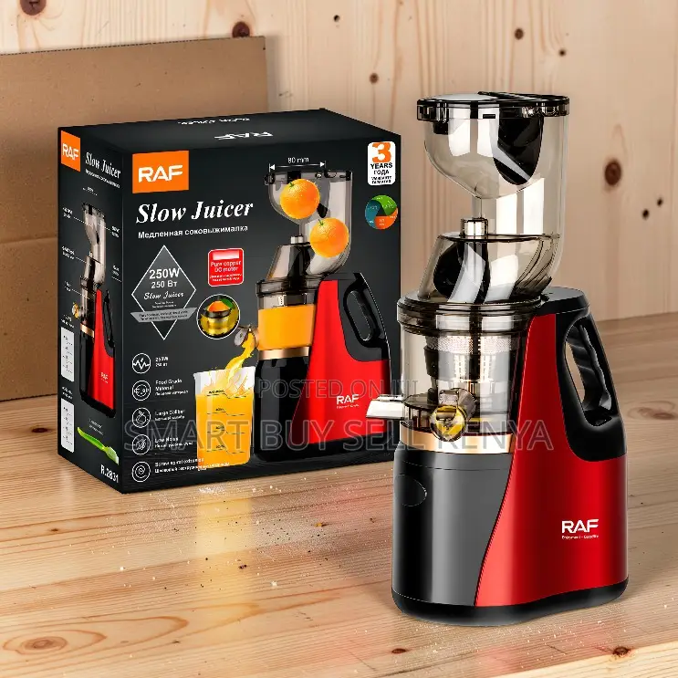Slow Juicing Technology Raf 400ml Slow Juicer Juice Extractor