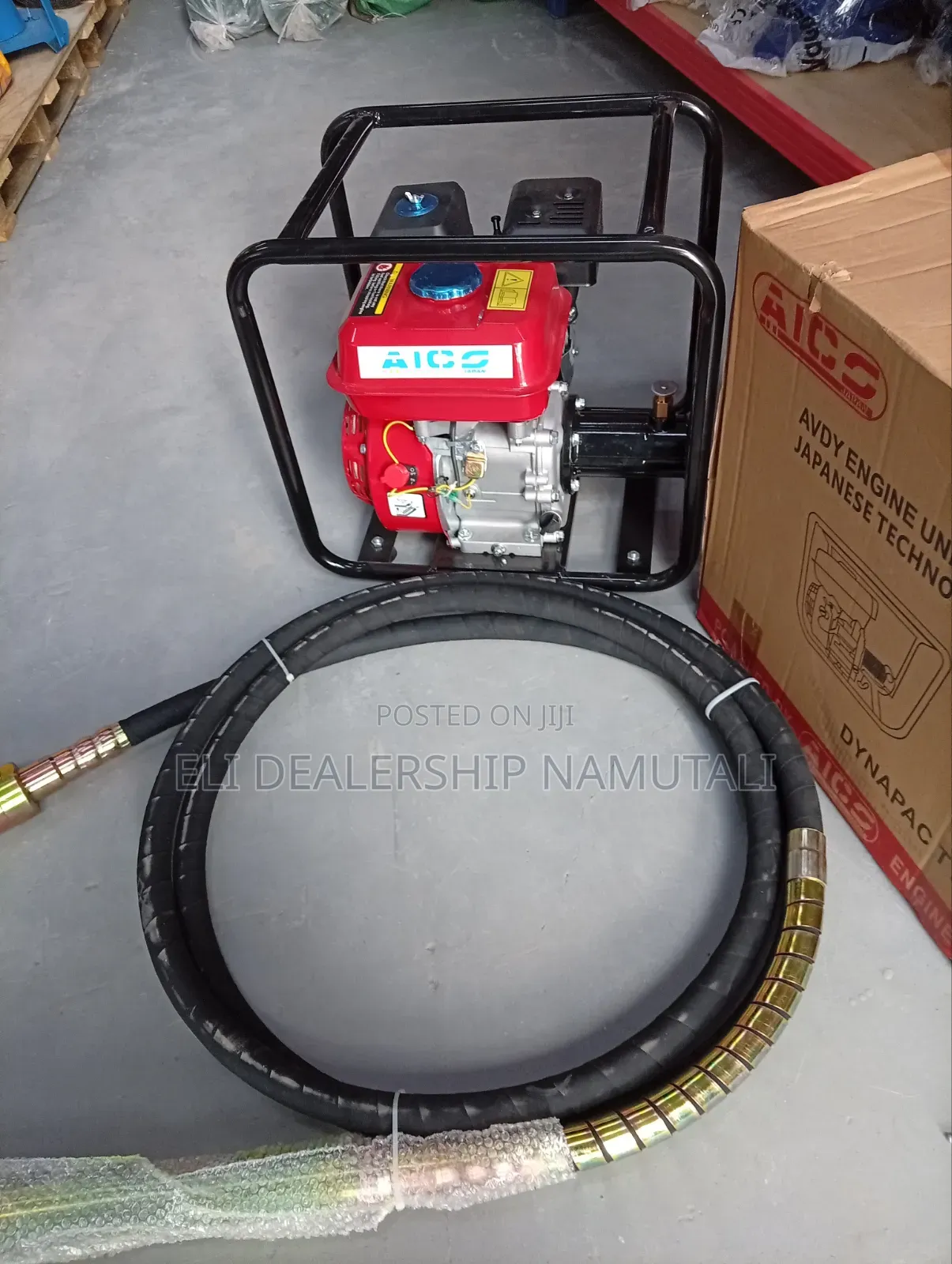 Aico 8hp Concrete Consolidation Vibrator Complete Set