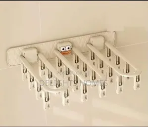 Multifunction Wall Folding Cloth Hanger_car