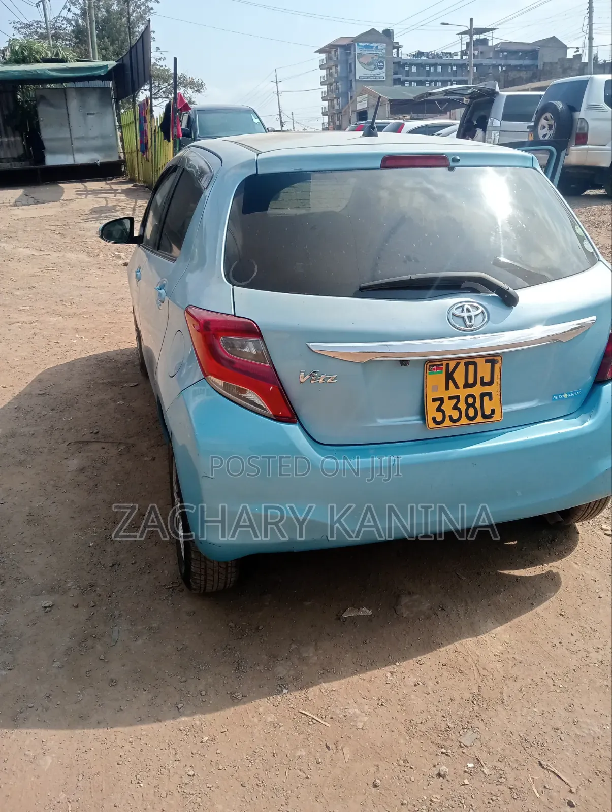 Toyota Vitz 2015 Blue