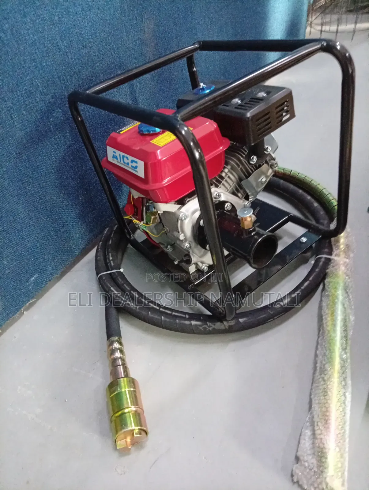 Heavy-Duty Petrol Concrete Vibrator Machine 8hp With 45mm Poker
