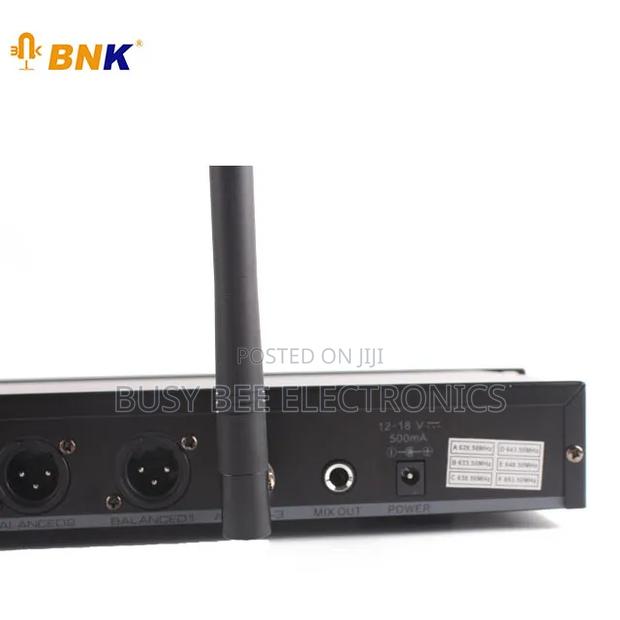 BNK Professional 6 Channel Microphone Uhf Wireless Karaoke Mic - thumbnail 4
